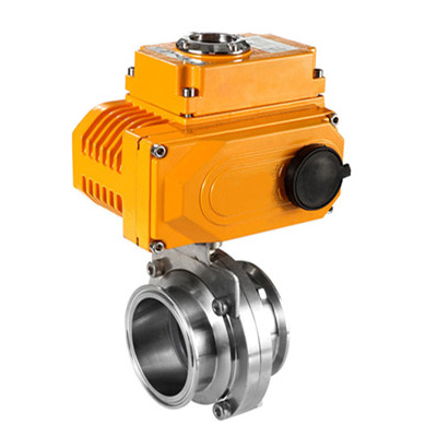 電動(dòng)衛生蝶閥