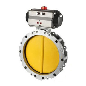 氣動(dòng)水泥蝶閥