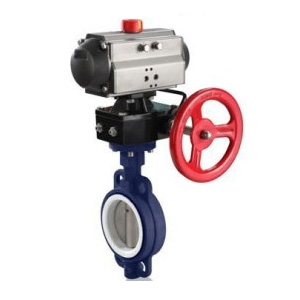 氣動(dòng)四氟密封蝶閥