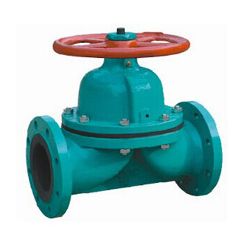 堰式襯膠隔膜閥